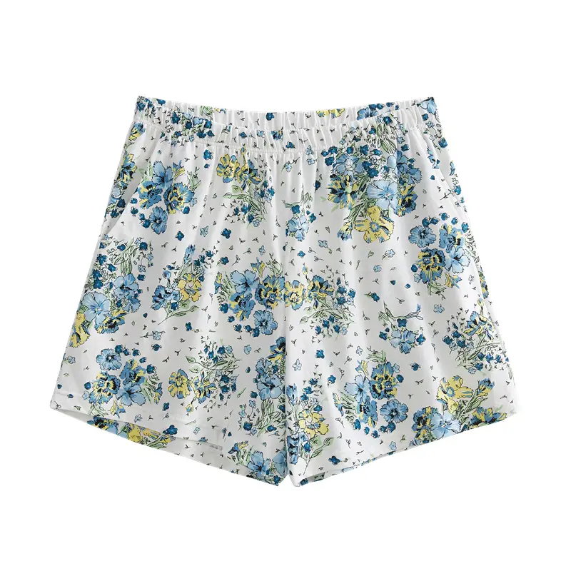 Women's Casual Shorts Loose Large Size High Waist Wide Leg Hot Pants