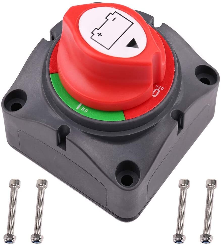 12V 600A Battery Isolator Cut Off Kill For Knob Marine Boat Camper Truck — image 2