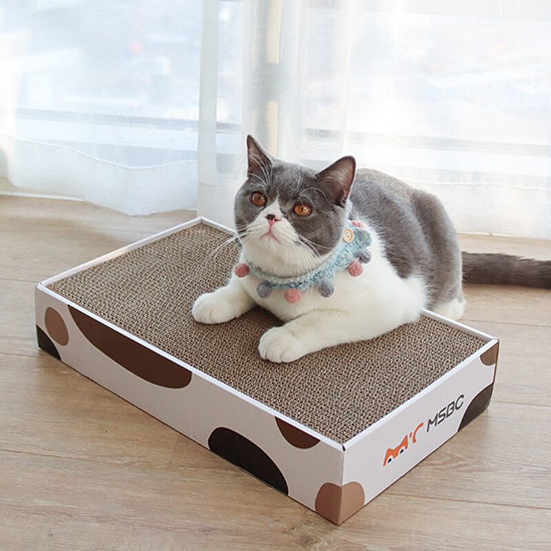 3Pcs Cat Box Scratcher Scratching Board Pad Heavy Duty Corrugated Cardboard — image 6