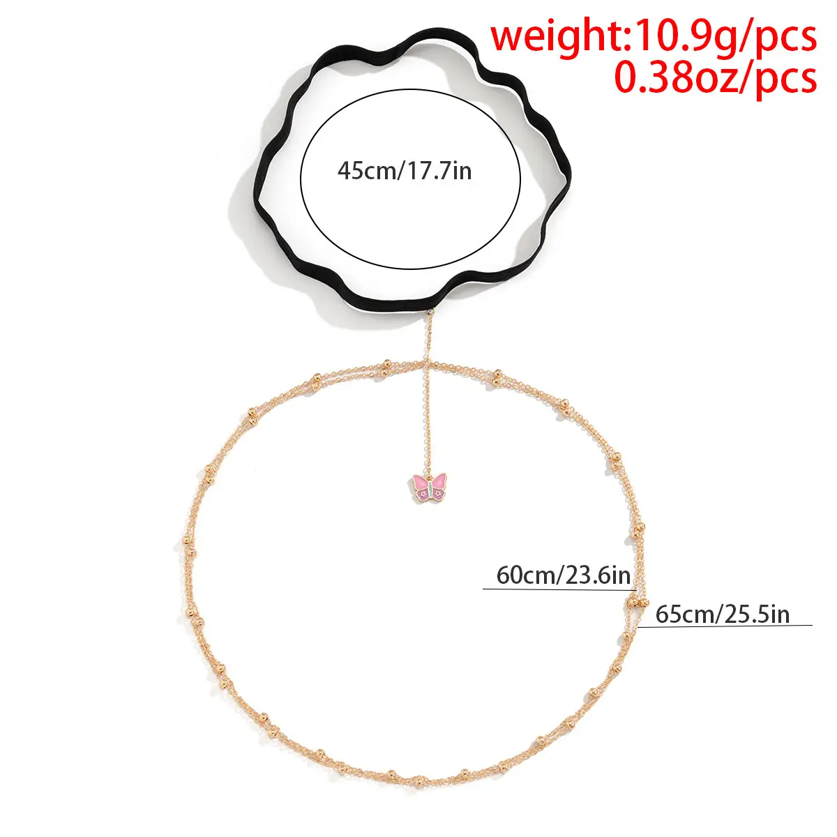 Women's Fashion Simple Elastic Thigh Chain