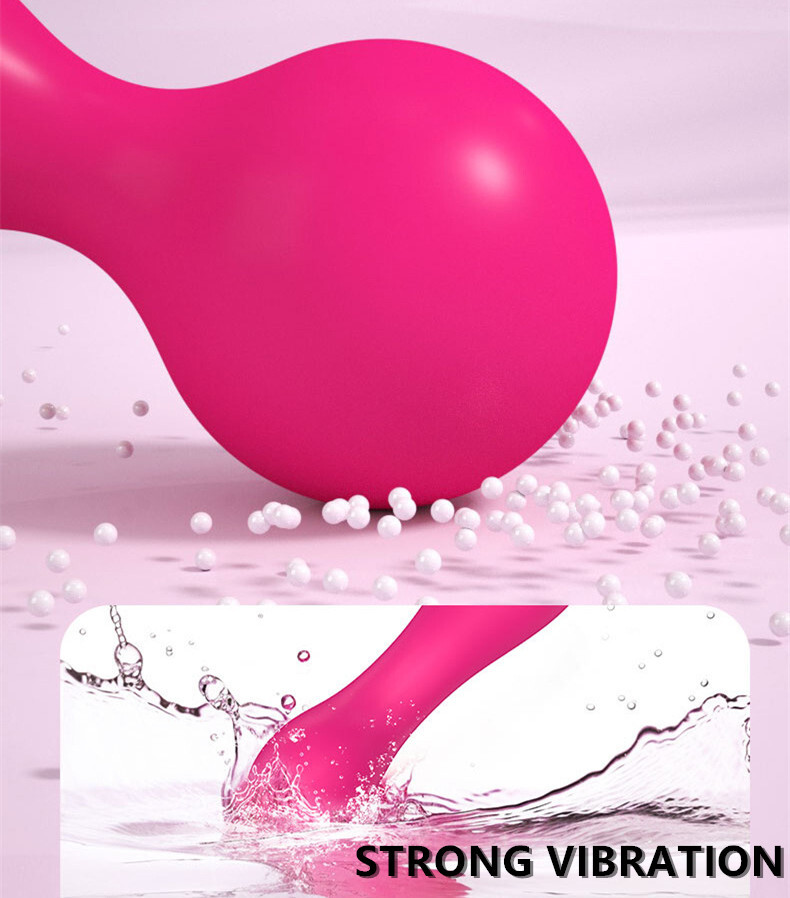 Multi Speeds Silicone Double Head Full Body Massager Vibrator Mute Rechargeable — vista 5