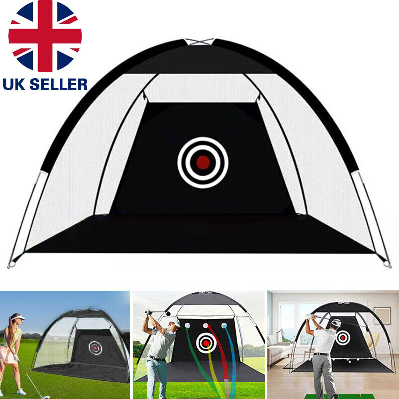 Golf Hitting Net Foldable Golf Driving Training Net Practice Cage Driving Net