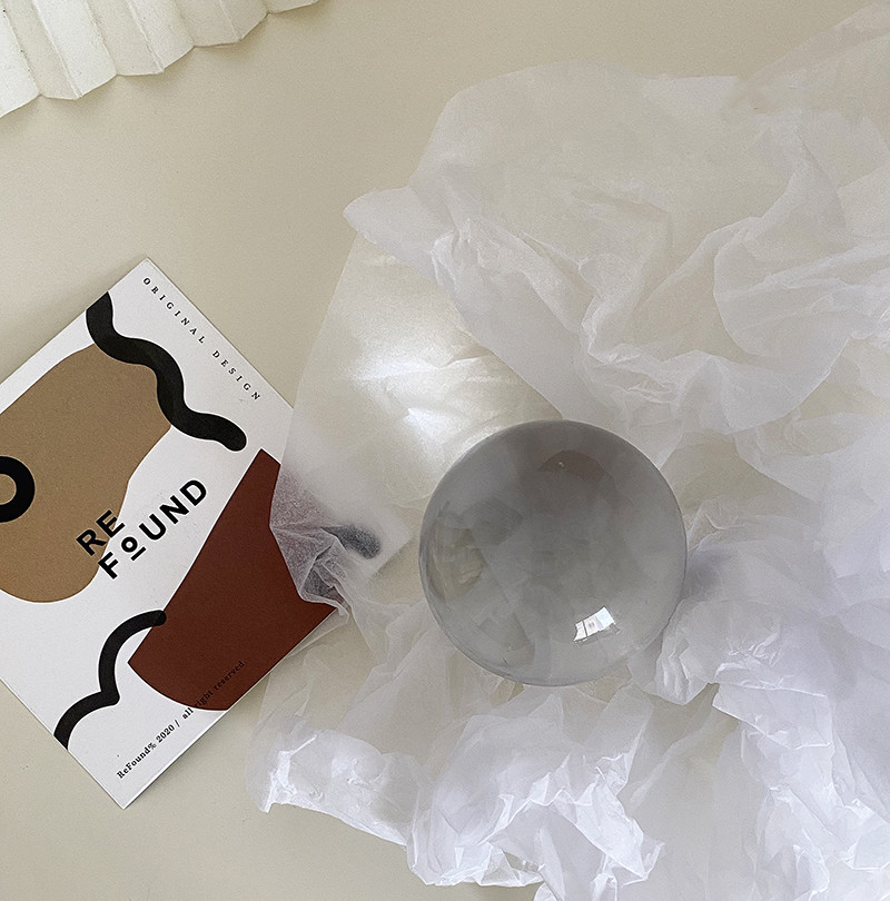 Lucky Glass Crystal Ball Decorative Ornaments Paperweight