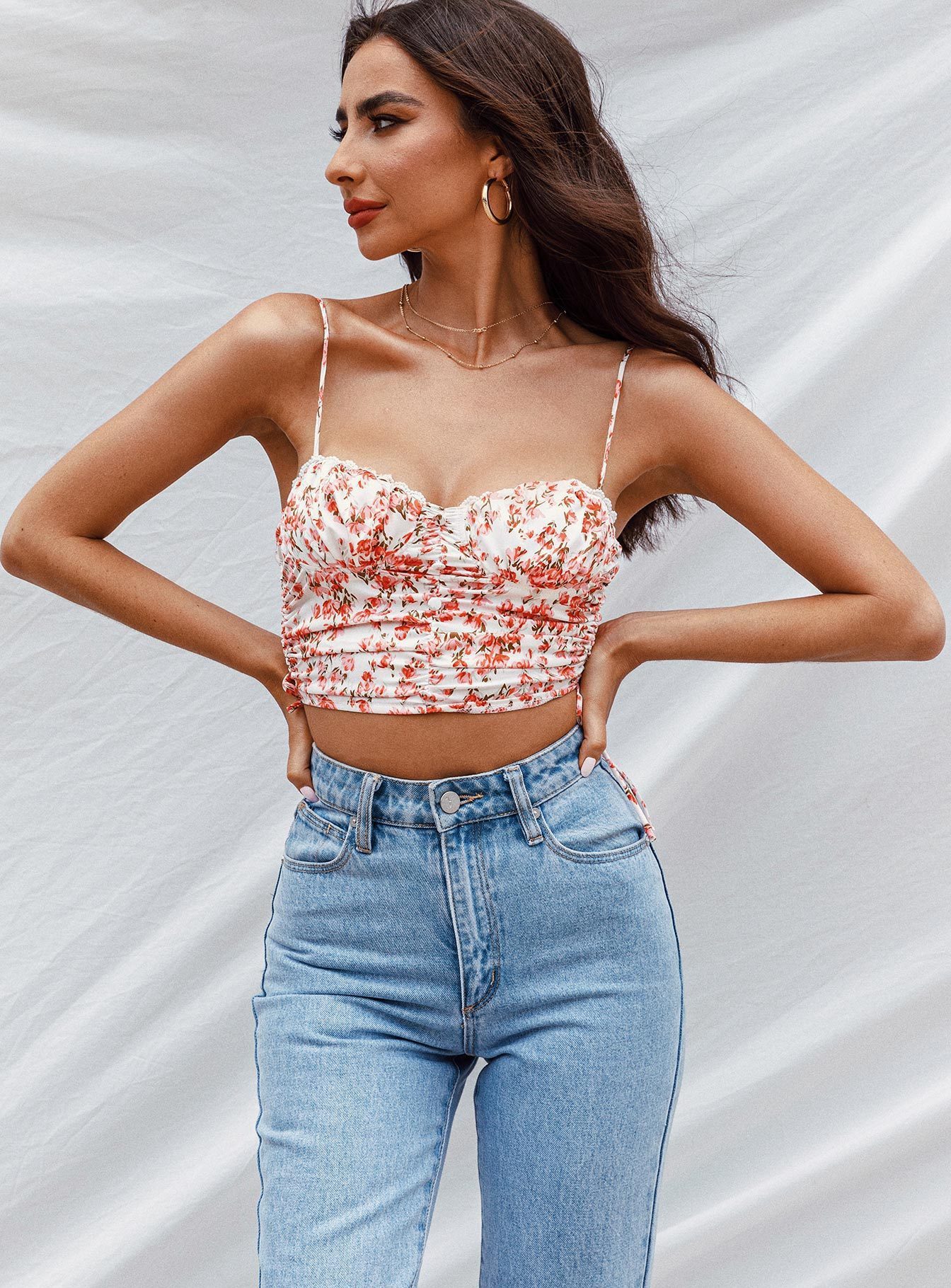 European And American Women's Sexy Wrap Chest Camisole