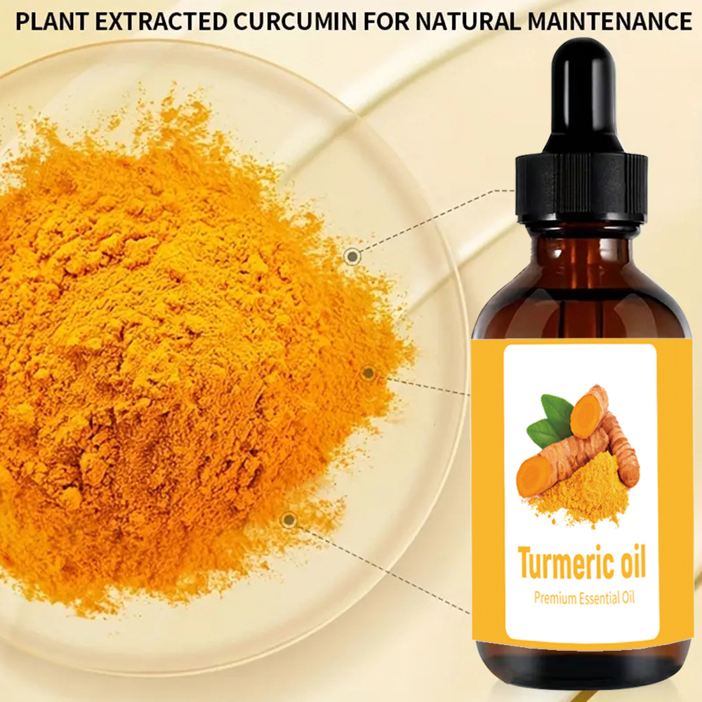 Turmeric Oil 30ml - For The Face Turmeric Serum For Dark Spots Corrector Serum For Face & Body, Anti Aging Facial Serum For Women Men, Reduces Hyperpigmentat - Image 7