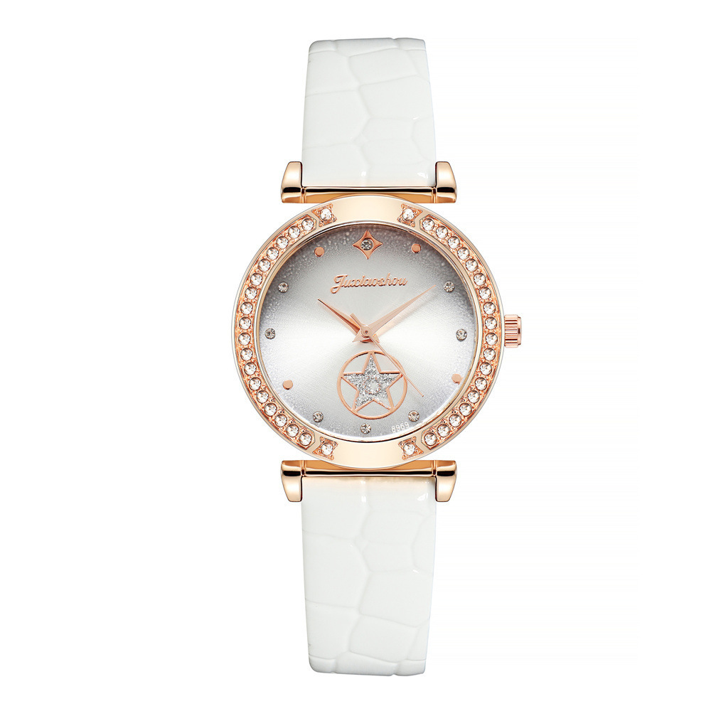 Fashion Simple Rhinestone Ladies Belt Watch
