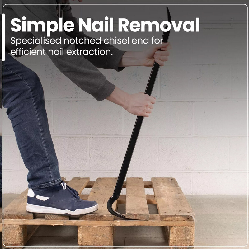 36 Wrecking Crow Bar Steel Crowbar Nail Board Puller Lever Pry Pull Breaker