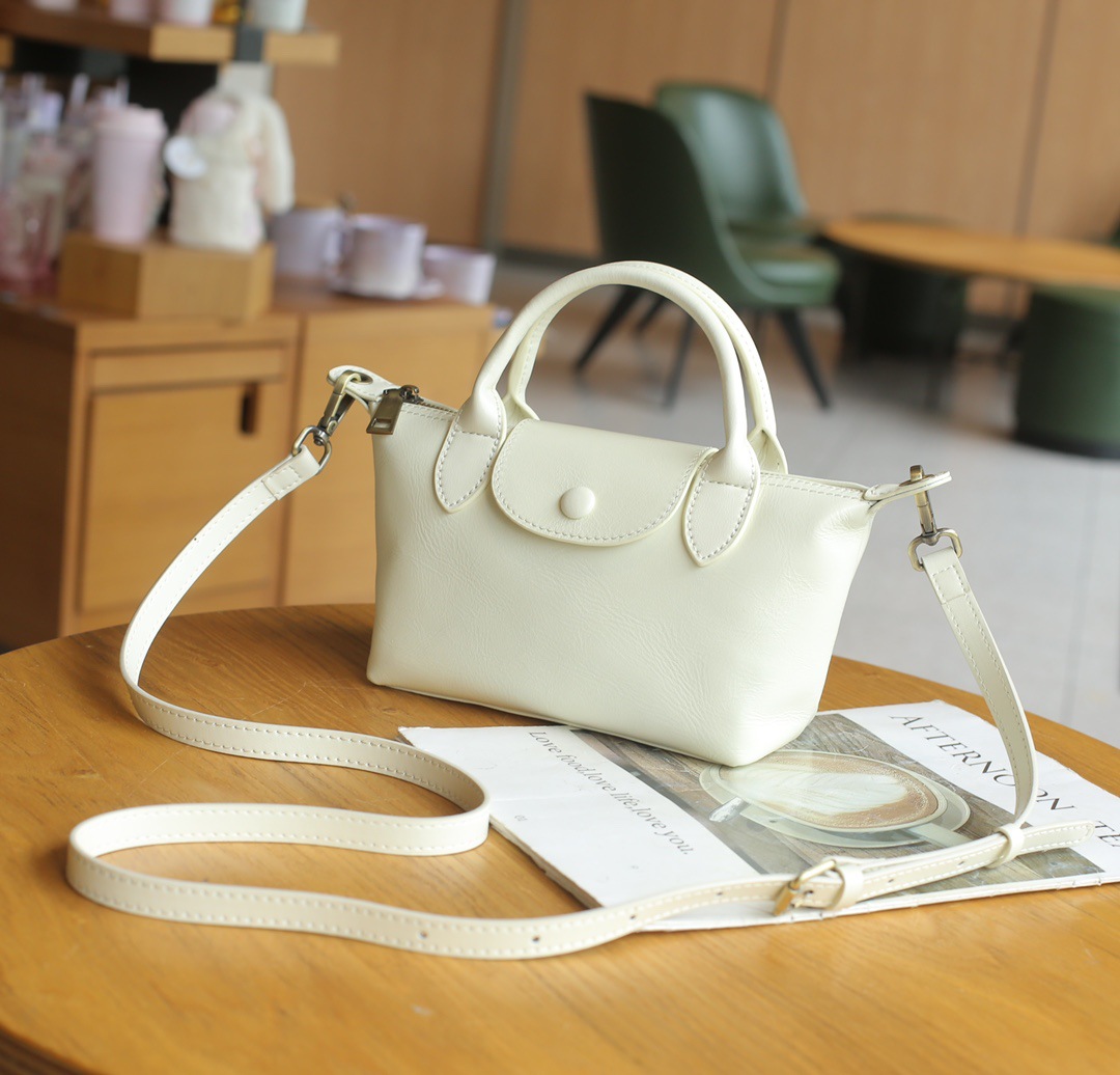 Sac pour femme en cuir baidie, sac de boulette en peau de vache tanné végétal – Image 3
