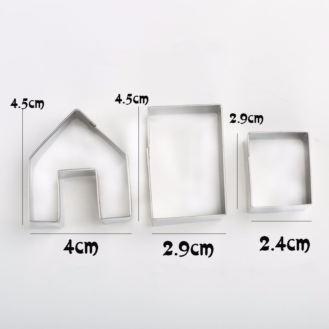 Title 2, Christmas Mini House Stainless Steel Mould