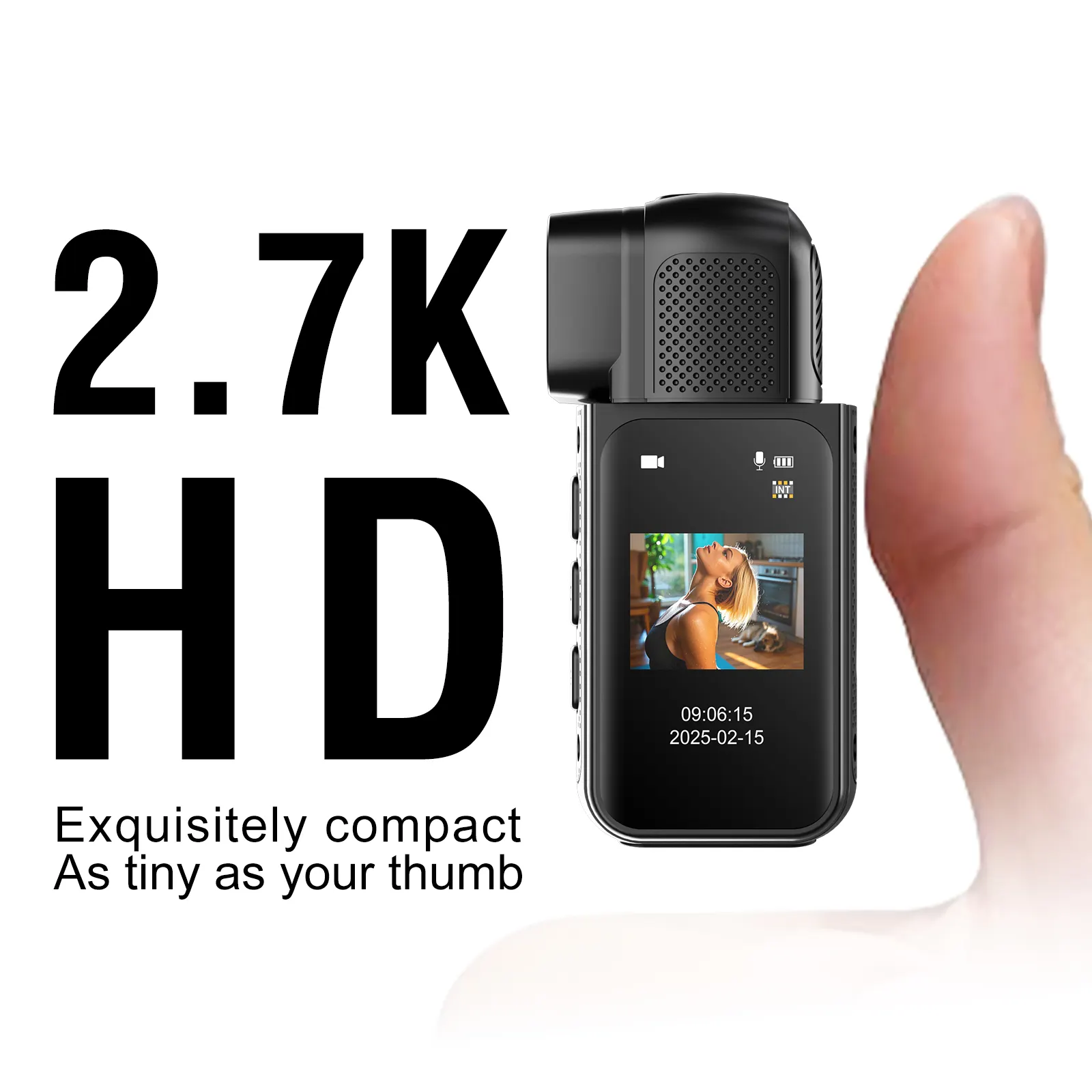S80 Thumb Camera Black-64GAvailable On All Platforms
