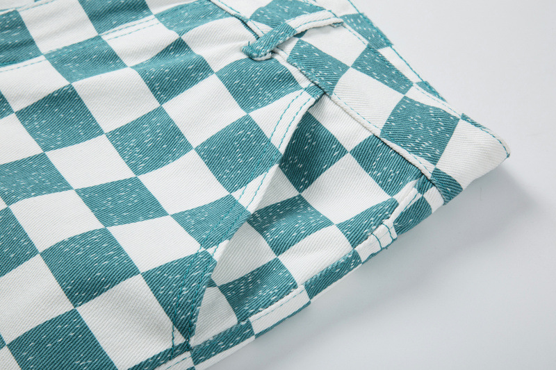 Men's And Women's Fashion Casual Checkerboard Pants