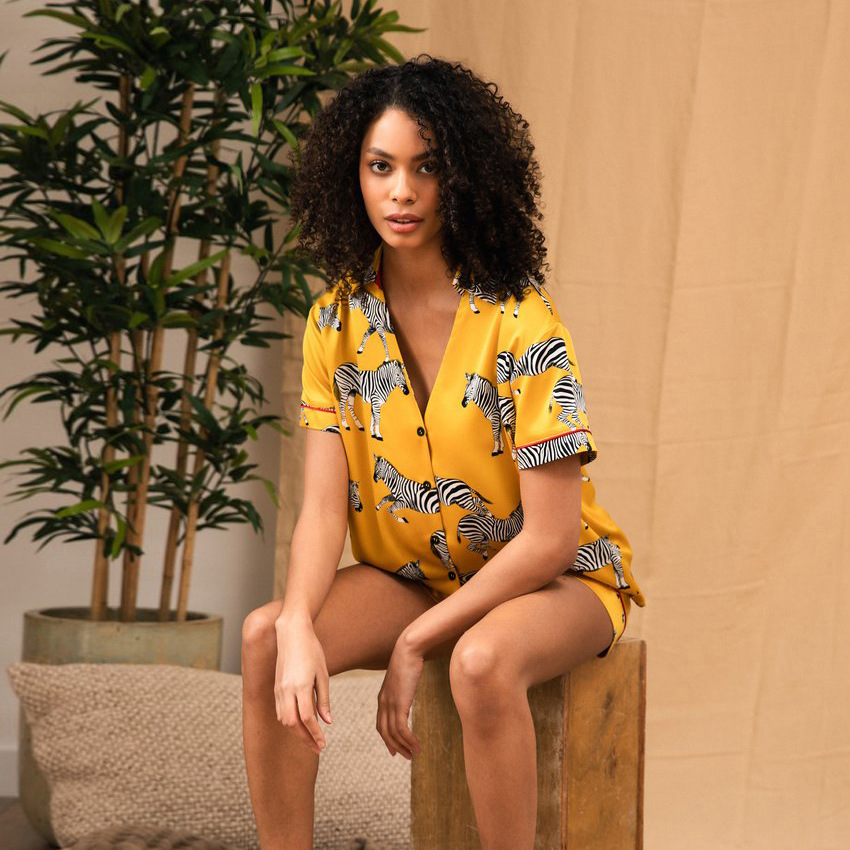 Set Pajamas Women's Summer Comfortable Home Service