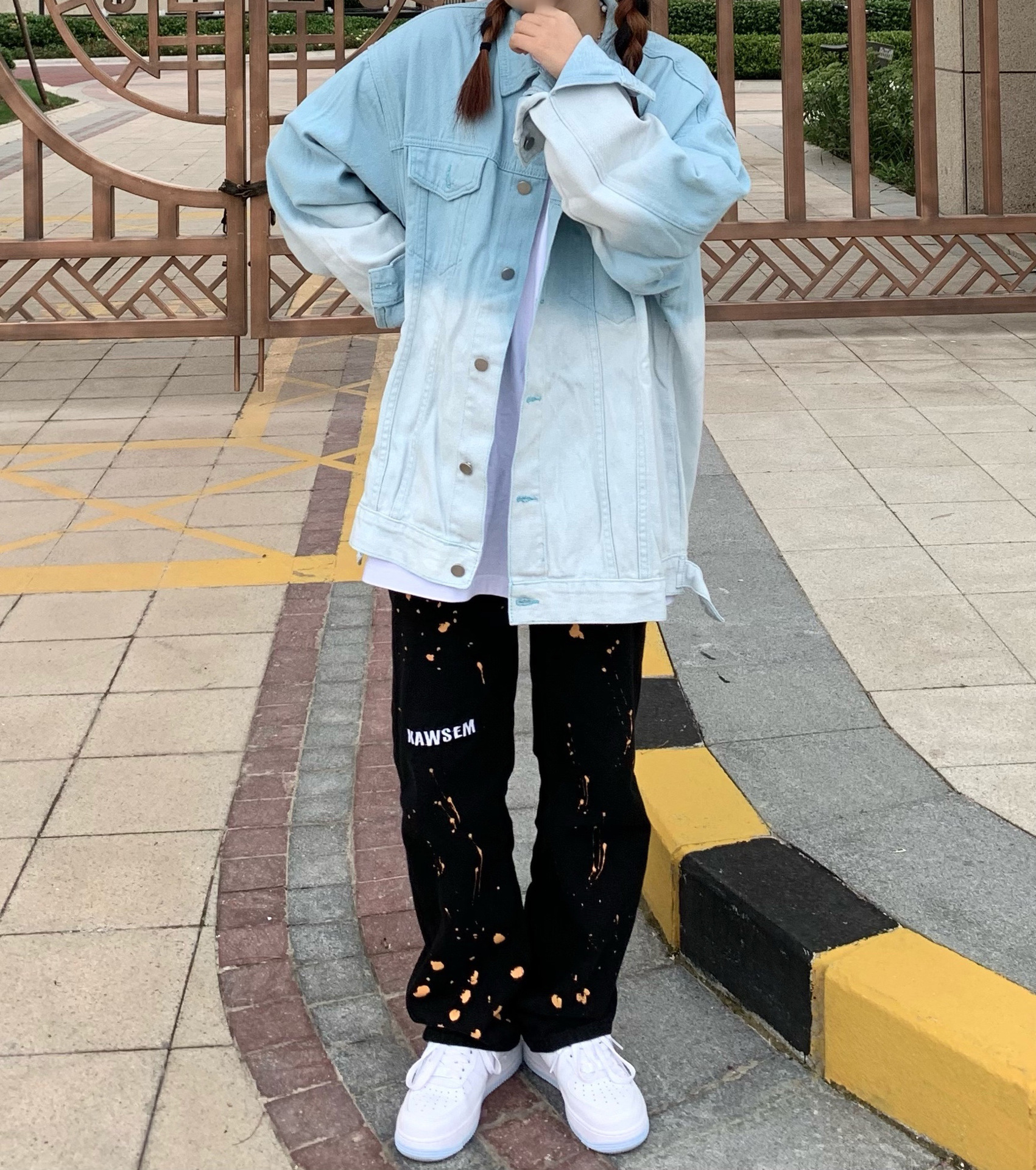 Loose Oversize Couple Jacket BF Top