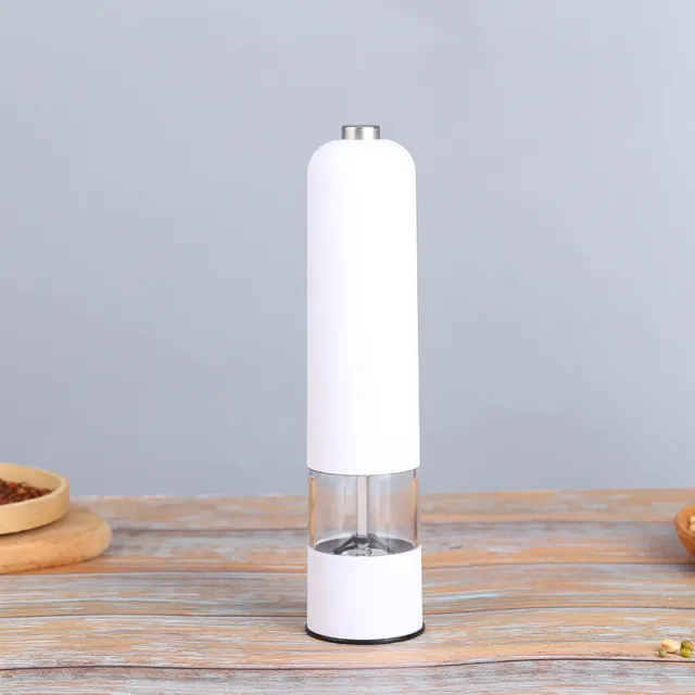 Electric Salt And Pepper Grinder White - Shop at LoveMi