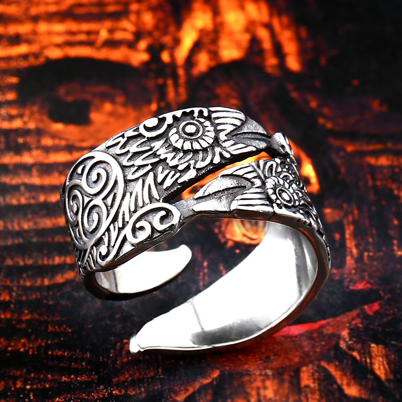 European And American Men's Trend Stainless Steel Ring