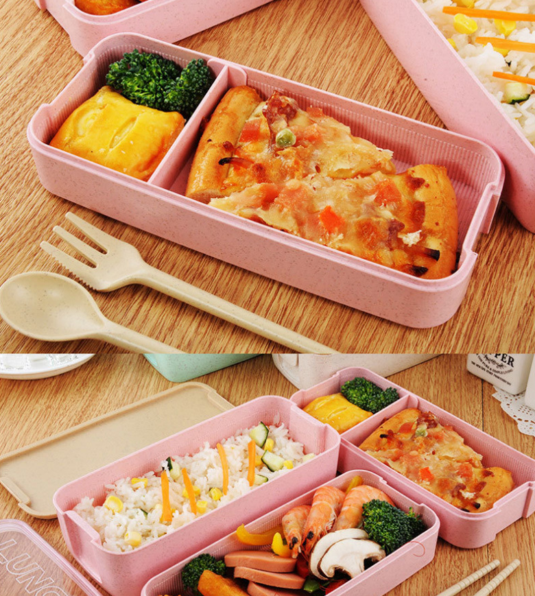 Three-Layer Lunch Box