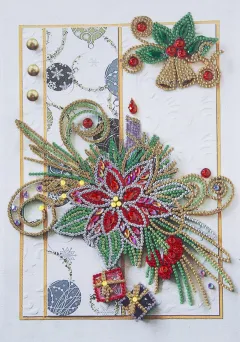 Crystal Special-shaped Bright Diamond Flower Living Room Porch Decoration Painting - B123 - View 1