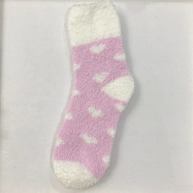 Love Flap Coral Fleece Socks Pink - Shop at LoveMi