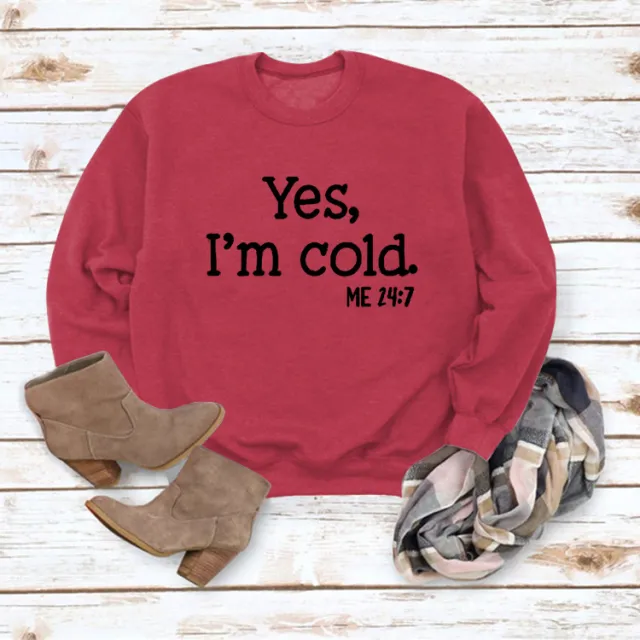 Letter Round Neck Pullover Long Sleeve Sweatshirt Styles14 L - Shop at LoveMi