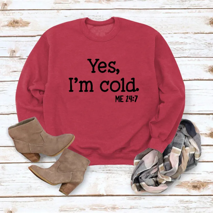 Letter Round Neck Pullover Long Sleeve Sweatshirt - Styles14-L