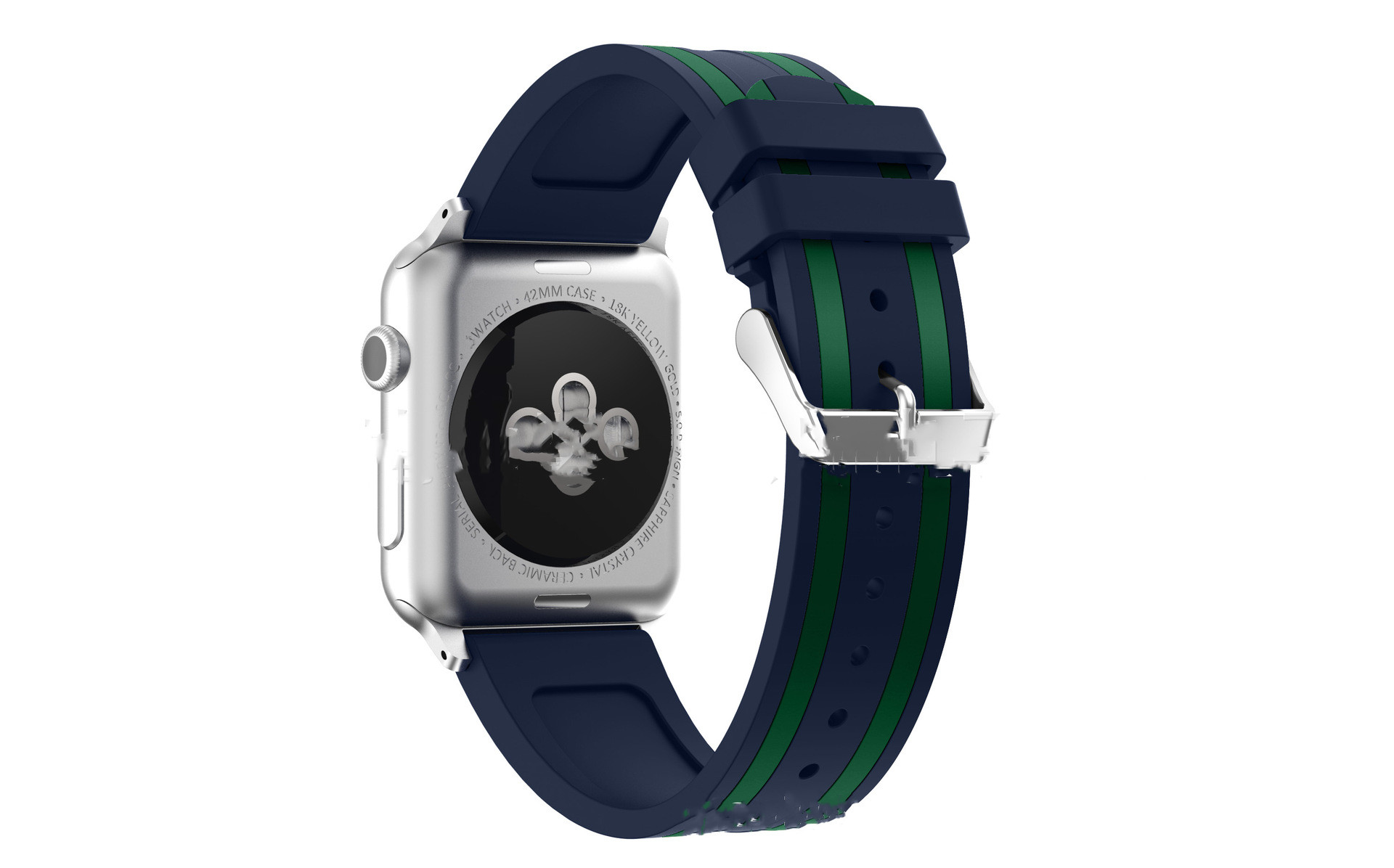 Sports Watch Two Tone Double Bar Strap Koalakits36