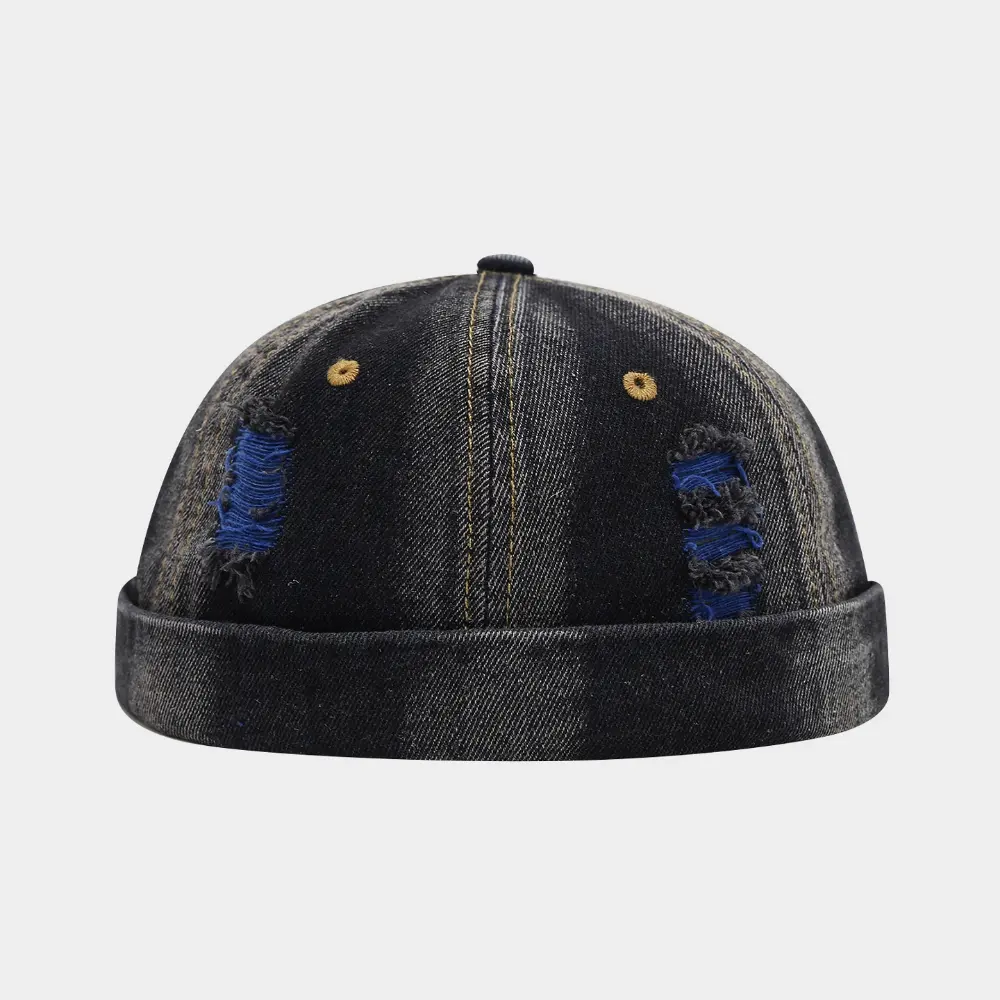 Summer Men's And Women's Patch-colored Thread Rolled-up