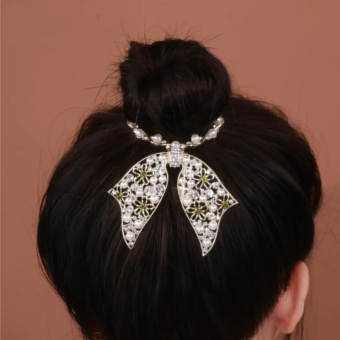 Hair Accessories High-end Romantic Flowers And Butterflies Retro