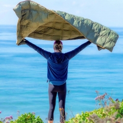 Down Camping Blanket Camping Hiking Puffy Down Blanket Packable Lightweight Down
