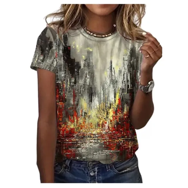 Printed Summer Trend European And American Women's Clothing T1807 - Shop at LoveMi