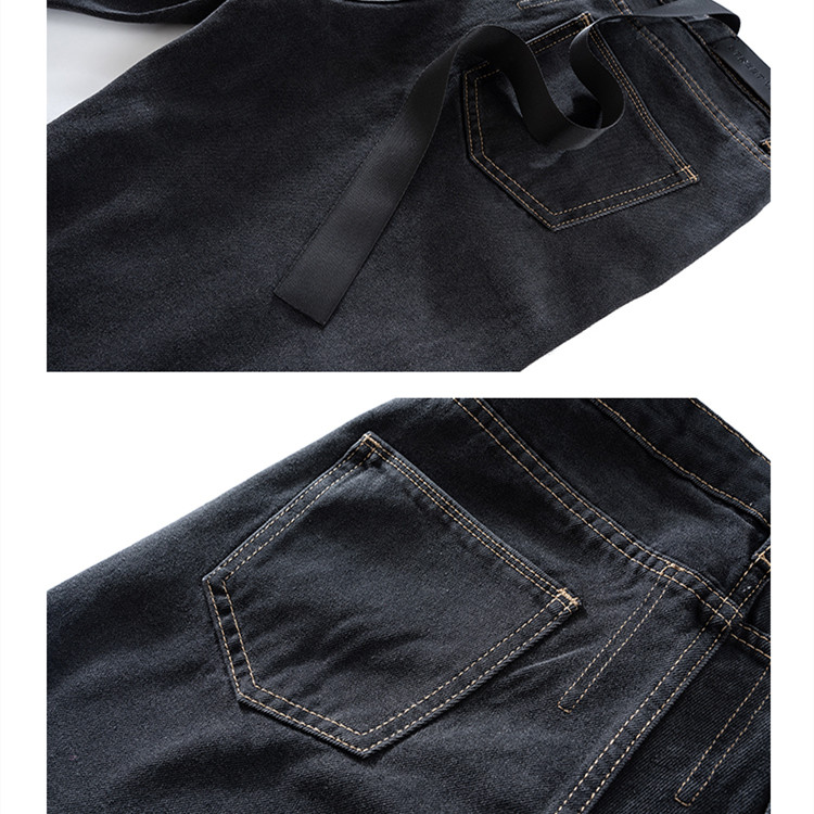 Title 4, Heren Slim Fit Flare Mop Jeans – Trendy spijker...