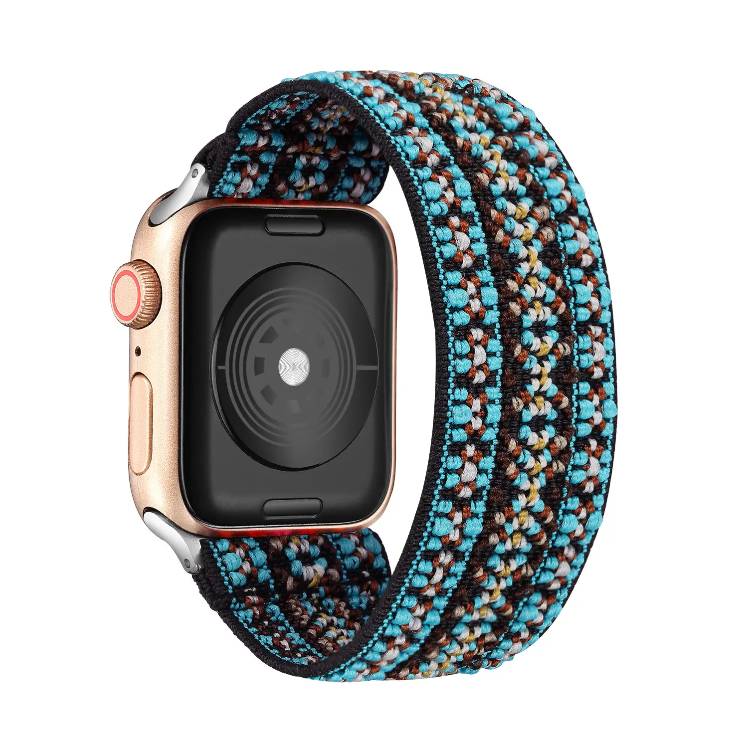 Suitable For Elastic Watch Band Bohemian Elastic Printed Nylon Band