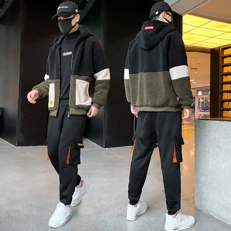 Men's Sweater Korean Style Loose Warm Casual