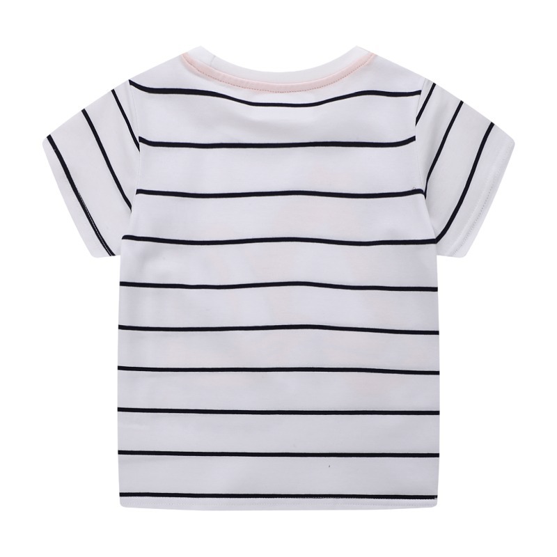 European And American Style Girls Knitted Cotton Short Sleeves