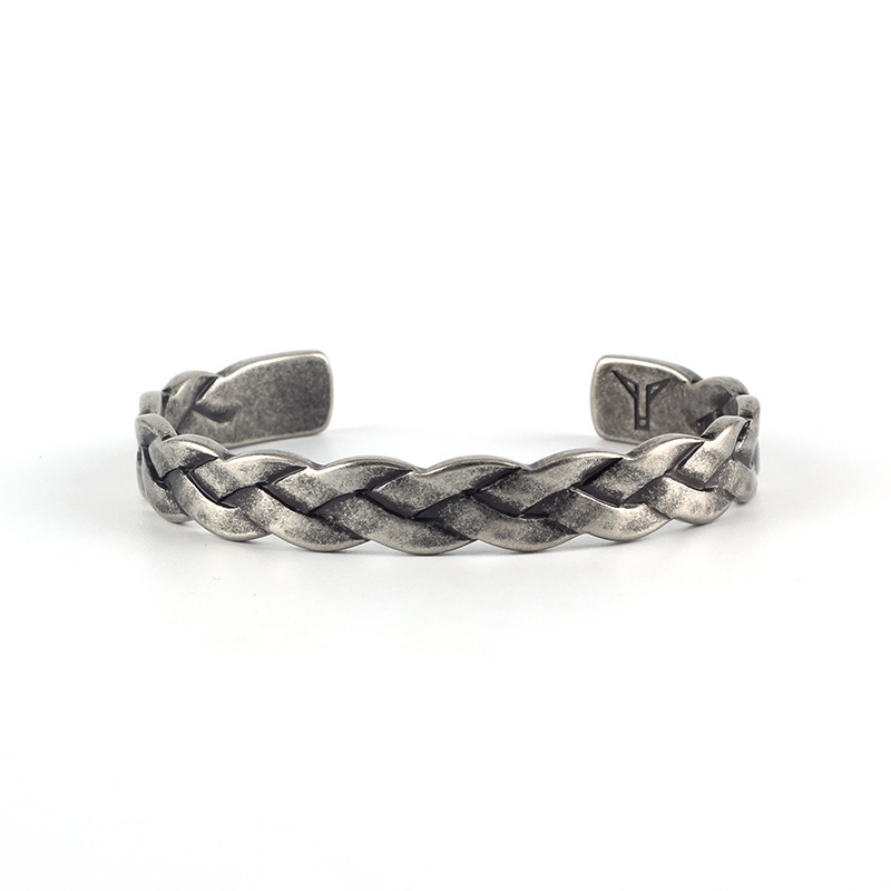 Personality Retro Twist Men And Women Couple Bracelet