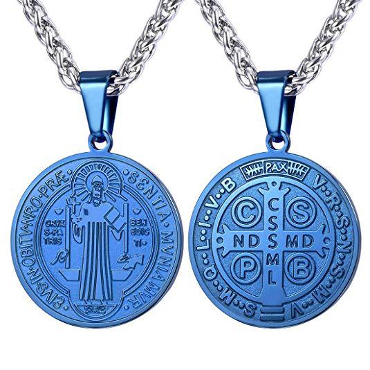 Fashion Trend Round Coin Pendant Necklace