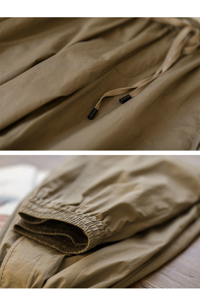 Spring Summer Bloomers With Elastic Waistband