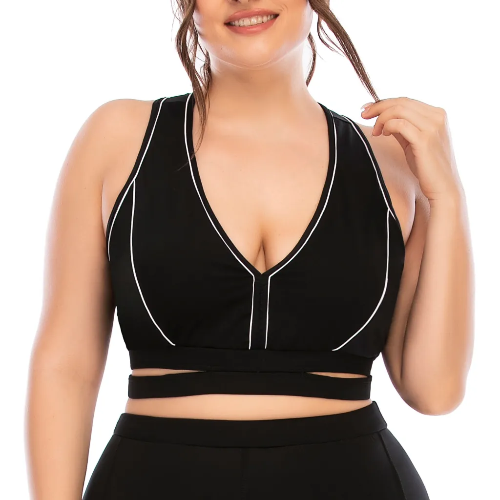 Fitness Suit Large Tight Sports Bra - Bras