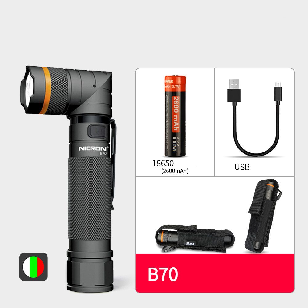 B70 grey black 1200lumens