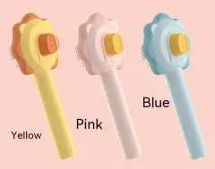 Hair Remover Pet Supplies Stainless Steel Material - Pink - View 1