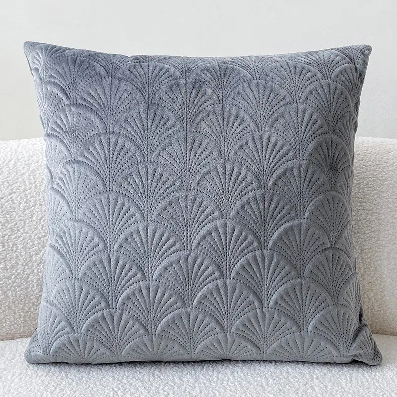 Sofa Embrace Pillowcase Solid Color Bedside Cushion Office Pillow