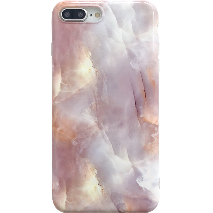 Simple Back Cover Marble Mobile Phone Case - Image 3
