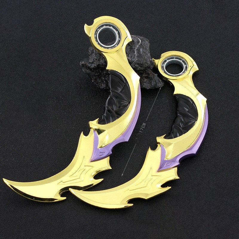 17cm 2pcs Karambit