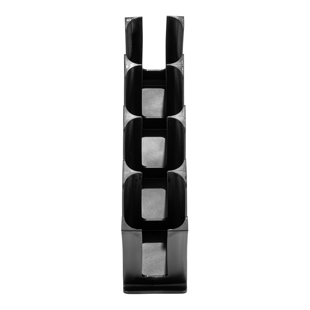 Coffee Cup Lid Organizer Holder Countertop Paper Dispenser 4 Compartments — image 5