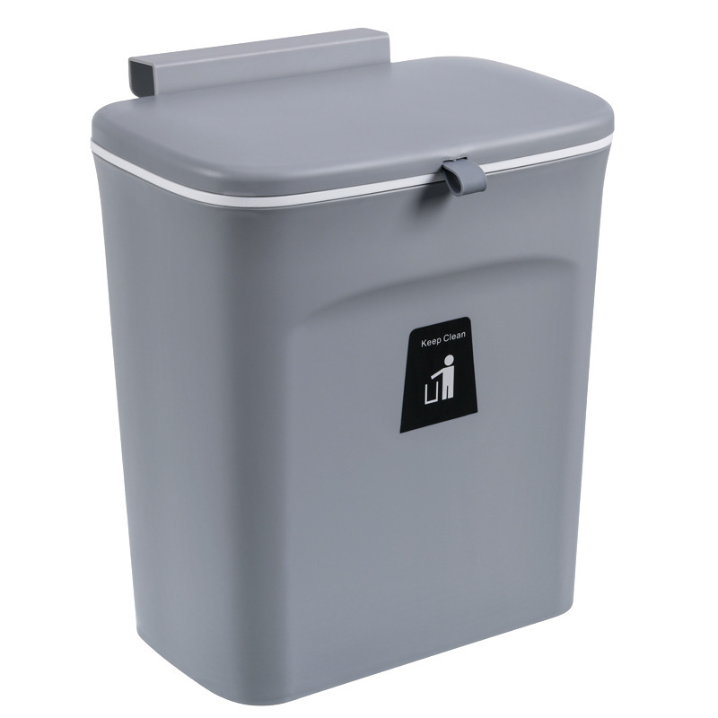 Title 5, Kitchen cabinet door mounted trash can plastic ...