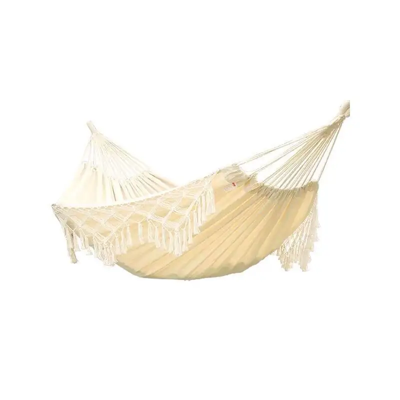 Hammock Outdoor Nordic Bohemian Tassel Double Indoor
