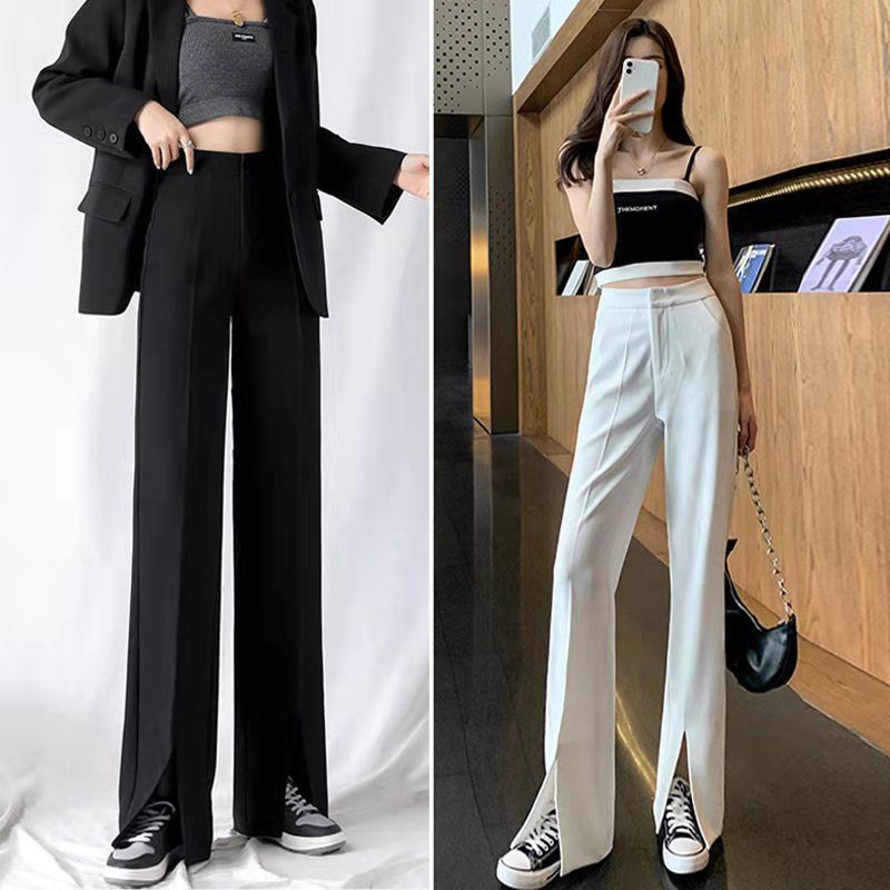 Title 7, Mopping Suit Pants Were Thin, Front Slit Wide-l...