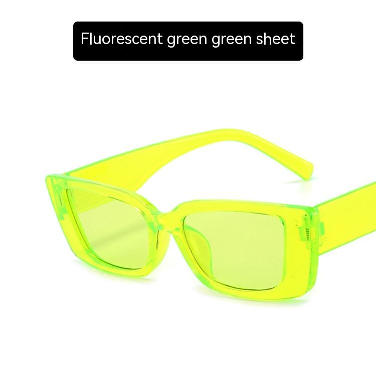 Fluorescent Green Pieces