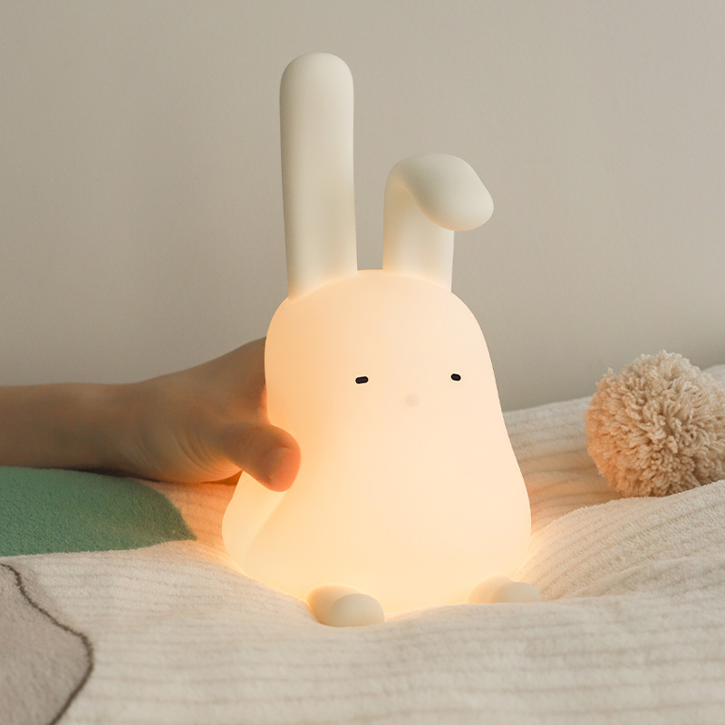 Soft Lamp with Adjustable Bunny Ears | +Phone Holder