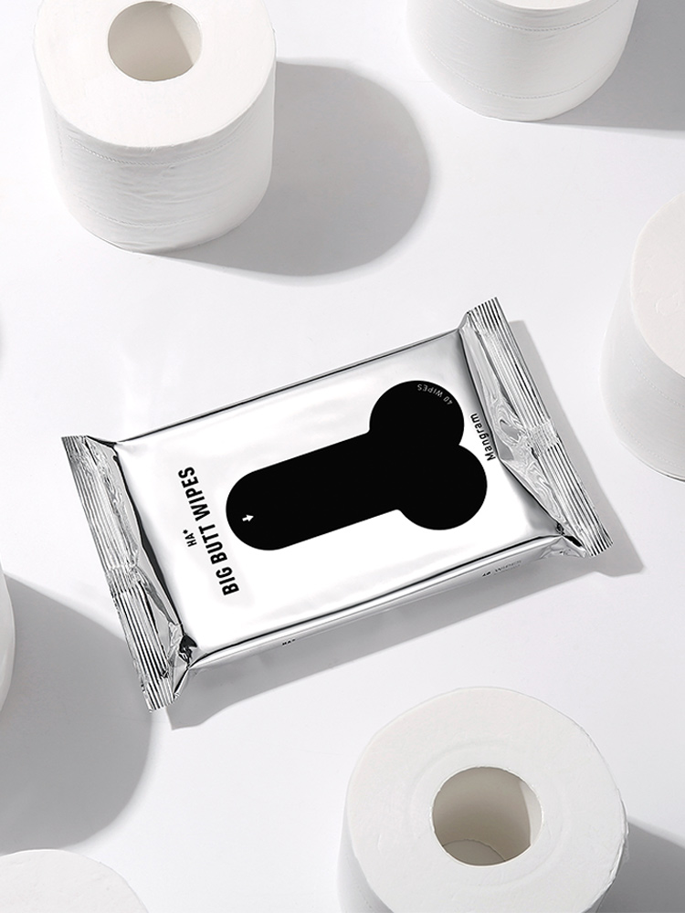 Sterilizing Private Parts Hyaluronic Acid Wet Toilet Paper Towels