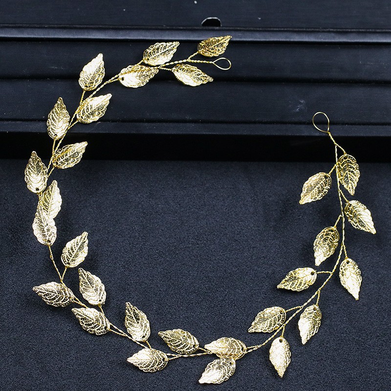 Title 5, Handmade Golden Leaf Hair Band